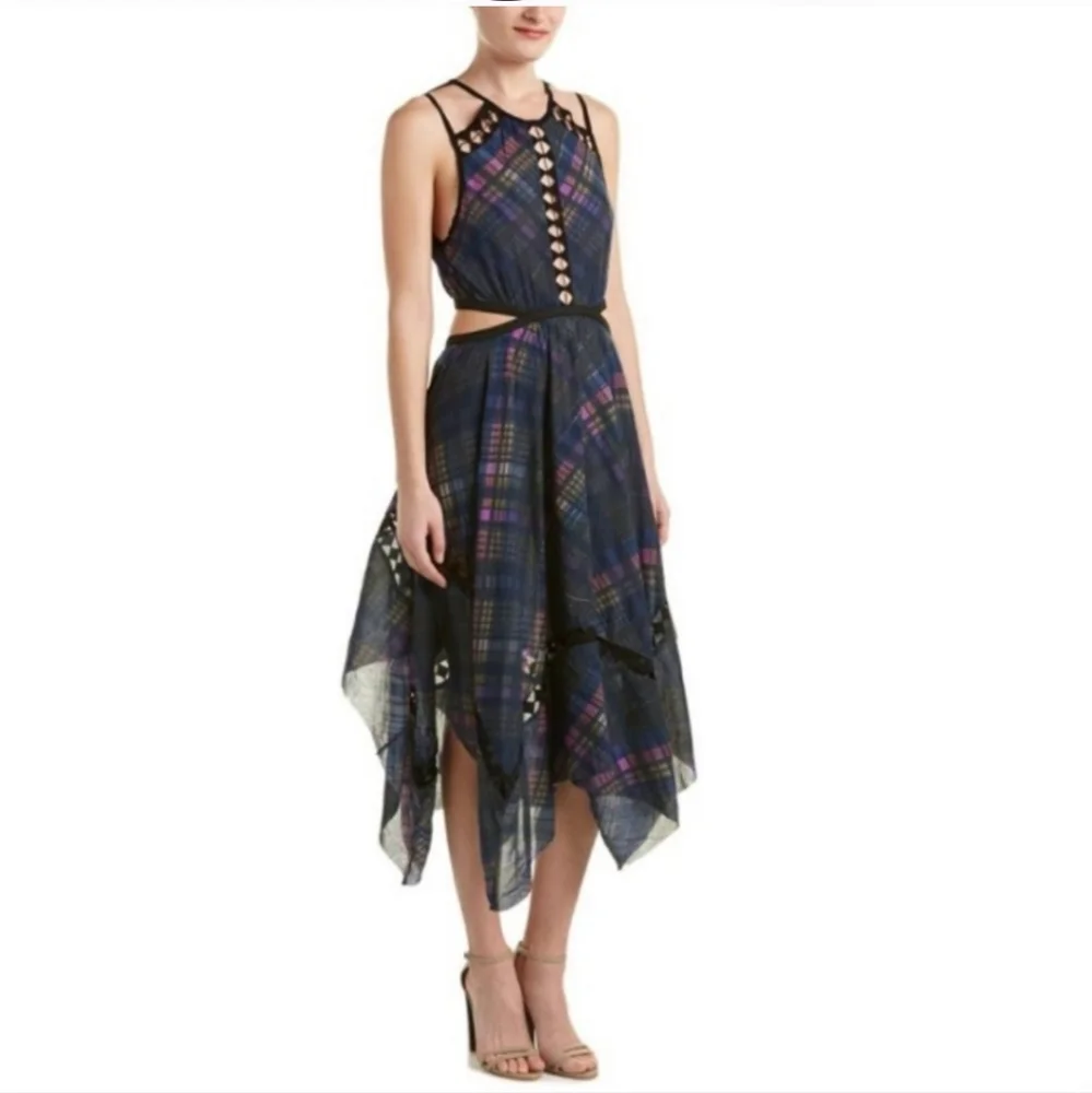 NWT Free People Glasgow Cut Out Dress - Picture 3 of 6